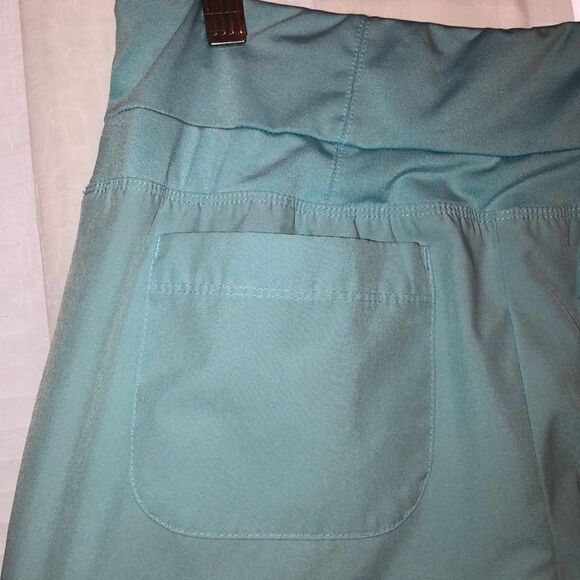 Barco One SP High Waist Powder Blue Drawstring 5 Pocket Scrub Pants - Picture 15 of 17